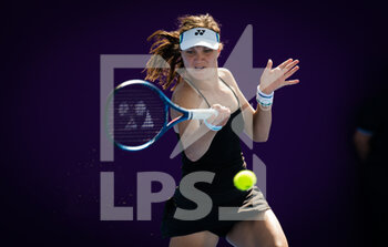 2021-02-27 - Patricia Maria Tig of Romania during the first qualifications round of the 2021 Qatar Total Open, WTA 500 tennis tournament on February 27, 2021 at the Khalifa International Tennis and Squash Complex in Doha, Qatar - Photo Rob Prange / Spain DPPI / DPPI - 2021 QATAR TOTAL OPEN, WTA 500 TENNIS TOURNAMENT - INTERNATIONALS - TENNIS