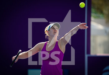 2021-02-27 - Gabriela Dabrowski of Canada during the first qualifications round of the 2021 Qatar Total Open, WTA 500 tennis tournament on February 27, 2021 at the Khalifa International Tennis and Squash Complex in Doha, Qatar - Photo Rob Prange / Spain DPPI / DPPI - 2021 QATAR TOTAL OPEN, WTA 500 TENNIS TOURNAMENT - INTERNATIONALS - TENNIS