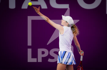 2021-02-28 - Cristina Bucsa of Spain during the second qualifications round of the 2021 Qatar Total Open, WTA 500 tennis tournament on February 28, 2021 at the Khalifa International Tennis and Squash Complex in Doha, Qatar - Photo Rob Prange / Spain DPPI / DPPI - 2021 QATAR TOTAL OPEN, WTA 500 TENNIS TOURNAMENT - INTERNATIONALS - TENNIS
