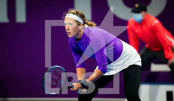 2021-03-01 - Victoria Azarenka of Belarus during her first-round match at the 2021 Qatar Total Open, WTA 500 tennis tournament on March 1, 2021 at the Khalifa International Tennis and Squash Complex in Doha, Qatar - Photo Rob Prange / Spain DPPI / DPPI - 2021 QATAR TOTAL OPEN, WTA 500 TENNIS TOURNAMENT - INTERNATIONALS - TENNIS