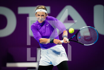 2021-03-01 - Victoria Azarenka of Belarus during her first-round match at the 2021 Qatar Total Open, WTA 500 tennis tournament on March 1, 2021 at the Khalifa International Tennis and Squash Complex in Doha, Qatar - Photo Rob Prange / Spain DPPI / DPPI - 2021 QATAR TOTAL OPEN, WTA 500 TENNIS TOURNAMENT - INTERNATIONALS - TENNIS