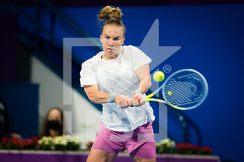2021-03-01 - Svetlana Kuznetsova of Russia during her first-round match at the 2021 Qatar Total Open, WTA 500 tennis tournament on March 1, 2021 at the Khalifa International Tennis and Squash Complex in Doha, Qatar - Photo Rob Prange / Spain DPPI / DPPI - 2021 QATAR TOTAL OPEN, WTA 500 TENNIS TOURNAMENT - INTERNATIONALS - TENNIS
