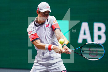 2021-03-01 - Kei Nishikori of Japan during the ABN AMRO World Tennis Tournament 2021, ATP 500 tournament on March 1, 2021 at the Rotterdam Ahoy in Rotterdam, Netherlands - Photo Henk Seppen / Orange Pictures / DPPI - ABN AMRO WORLD TENNIS TOURNAMENT 2021, ATP 500 TOURNAMENT - INTERNATIONALS - TENNIS