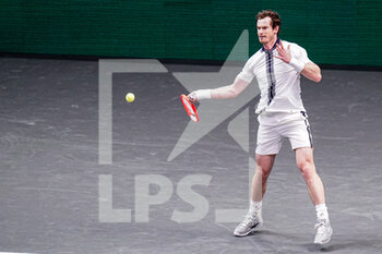 2021-03-01 - Andy Murray of Great Britain during the ABN AMRO World Tennis Tournament 2021, ATP 500 tournament on March 1, 2021 at the Rotterdam Ahoy in Rotterdam, Netherlands - Photo Henk Seppen / Orange Pictures / DPPI - ABN AMRO WORLD TENNIS TOURNAMENT 2021, ATP 500 TOURNAMENT - INTERNATIONALS - TENNIS