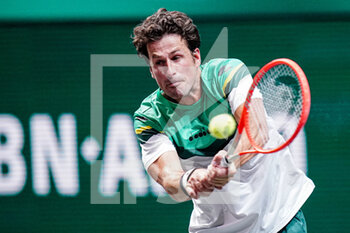 2021-03-01 - Robin Haase of the Netherlands during the ABN AMRO World Tennis Tournament 2021, ATP 500 tournament on March 1, 2021 at the Rotterdam Ahoy in Rotterdam, Netherlands - Photo Henk Seppen / Orange Pictures / DPPI - ABN AMRO WORLD TENNIS TOURNAMENT 2021, ATP 500 TOURNAMENT - INTERNATIONALS - TENNIS