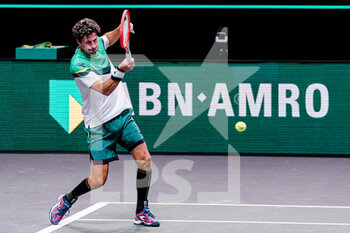 2021-03-01 - Robin Haase of the Netherlands during the ABN AMRO World Tennis Tournament 2021, ATP 500 tournament on March 1, 2021 at the Rotterdam Ahoy in Rotterdam, Netherlands - Photo Henk Seppen / Orange Pictures / DPPI - ABN AMRO WORLD TENNIS TOURNAMENT 2021, ATP 500 TOURNAMENT - INTERNATIONALS - TENNIS