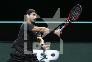 2021-03-01 - Marcos Giron of USA during day 2 of the 48th ABN AMRO World Tennis Tournament, an ATP Tour 500 tournament on March 2, 2021 at the Rotterdam Ahoy in Rotterdam, Netherlands - Photo Jean Catuffe / DPPI - ABN AMRO WORLD TENNIS TOURNAMENT 2021, ATP 500 TOURNAMENT - INTERNATIONALS - TENNIS