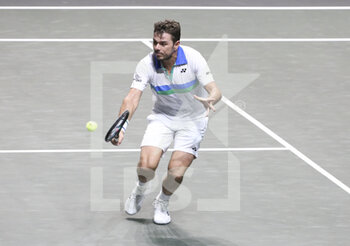 2021-03-02 - Stanislas Wawrinka of Switzerland during day 2 of the 48th ABN AMRO World Tennis Tournament, an ATP Tour 500 tournament on March 2, 2021 at the Rotterdam Ahoy in Rotterdam, Netherlands - Photo Jean Catuffe / DPPI - 48TH ABN AMRO WORLD TENNIS TOURNAMENT ATP TOUR 500 - INTERNATIONALS - TENNIS