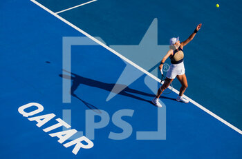 2021-03-03 - Victoria Azarenka of Belarus during the 2021 Qatar Total Open, WTA 500 tennis tournament on March 3, 2021 at the Khalifa International Tennis and Squash Complex in Doha, Qatar - Photo Rob Prange / Spain DPPI / DPPI - 2021 QATAR TOTAL OPEN, WTA 500 TENNIS TOURNAMENT - INTERNATIONALS - TENNIS