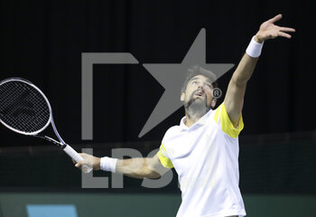 2021-03-03 - Jeremy Chardy of France during day 3 of the 48th ABN AMRO World Tennis Tournament, an ATP Tour 500 tournament on March 3, 2021 at the Rotterdam Ahoy in Rotterdam, Netherlands - Photo Jean Catuffe / DPPI - 48TH ABN AMRO WORLD TENNIS ATP TOUR 500 TOURNAMENT - INTERNATIONALS - TENNIS