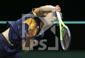 2021-03-03 - Alex de Minaur of Australia during day 3 of the 48th ABN AMRO World Tennis Tournament, an ATP Tour 500 tournament on March 3, 2021 at the Rotterdam Ahoy in Rotterdam, Netherlands - Photo Jean Catuffe / DPPI - 48TH ABN AMRO WORLD TENNIS ATP TOUR 500 TOURNAMENT - INTERNATIONALS - TENNIS