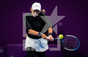 2021-03-04 - Victoria Azarenka of Belarus during the quarter-finals of the 2021 Qatar Total Open, WTA 500 tennis tournament on March 4, 2021 at the Khalifa International Tennis and Squash Complex in Doha, Qatar - Photo Rob Prange / Spain DPPI / DPPI - 2021 QATAR TOTAL OPEN, WTA 500 TENNIS TOURNAMENT - INTERNATIONALS - TENNIS