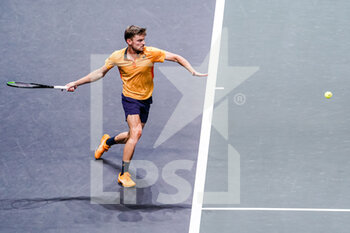 2021-03-04 - David Goffin of Belgium during the ABN AMRO World Tennis Tournament 2021, ATP 500 tournament on March 4, 2021 at the Rotterdam Ahoy in Rotterdam, Netherlands - Photo Henk Seppen / Orange Pictures / DPPI - ABN AMRO WORLD TENNIS TOURNAMENT 2021, ATP 500 TOURNAMENT - INTERNATIONALS - TENNIS