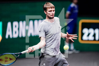 2021-03-04 - Alexander Bublik of Kazakhstan during the ABN AMRO World Tennis Tournament 2021, ATP 500 tournament on March 4, 2021 at the Rotterdam Ahoy in Rotterdam, Netherlands - Photo Henk Seppen / Orange Pictures / DPPI - ABN AMRO WORLD TENNIS TOURNAMENT 2021, ATP 500 TOURNAMENT - INTERNATIONALS - TENNIS