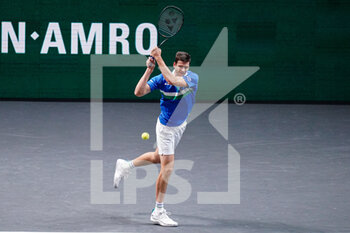 2021-03-04 - Hubert Hurkacz of Poland during the ABN AMRO World Tennis Tournament 2021, ATP 500 tournament on March 4, 2021 at the Rotterdam Ahoy in Rotterdam, Netherlands - Photo Henk Seppen / Orange Pictures / DPPI - ABN AMRO WORLD TENNIS TOURNAMENT 2021, ATP 500 TOURNAMENT - INTERNATIONALS - TENNIS