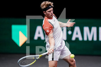 2021-03-04 - Alejandro Davidovich Fokina of Spain during the ABN AMRO World Tennis Tournament 2021, ATP 500 tournament on March 4, 2021 at the Rotterdam Ahoy in Rotterdam, Netherlands - Photo Henk Seppen / Orange Pictures / DPPI - ABN AMRO WORLD TENNIS TOURNAMENT 2021, ATP 500 TOURNAMENT - INTERNATIONALS - TENNIS