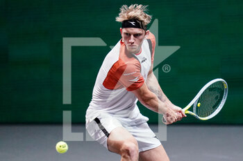 2021-03-04 - Alejandro Davidovich Fokina of Spain during the ABN AMRO World Tennis Tournament 2021, ATP 500 tournament on March 4, 2021 at the Rotterdam Ahoy in Rotterdam, Netherlands - Photo Henk Seppen / Orange Pictures / DPPI - ABN AMRO WORLD TENNIS TOURNAMENT 2021, ATP 500 TOURNAMENT - INTERNATIONALS - TENNIS