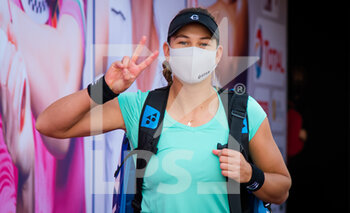 2021-03-05 - Nicole Melichar of the United States before the doubles final of the 2021 Qatar Total Open, WTA 500 tennis tournament on March 5, 2021 at the Khalifa International Tennis and Squash Complex in Doha, Qatar - Photo Rob Prange / Spain DPPI / DPPI - LICHAR OF THE UNITED2021 QATAR TOTAL OPEN, WTA 500 TENNIS TOURNAMENT - INTERNATIONALS - TENNIS