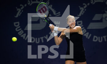 2021-03-08 - Shelby Rogers of the United States during the first round of the 2021 Dubai Duty Free Tennis Championships WTA 1000 tournament on March 8, 2021 at the Dubai Duty Free Tennis Stadium in Dubai, United Arab Emirates - Photo Rob Prange / Spain DPPI / DPPI - 2021 DUBAI DUTY FREE TENNIS CHAMPIONSHIPS WTA 1000 TOURNAMENT - INTERNATIONALS - TENNIS