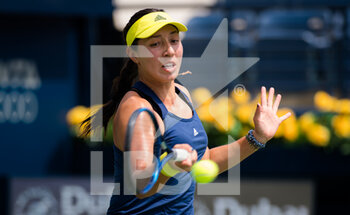 2021-03-10 - Jessica Pegula of the United States during her third-round match at the 2021 Dubai Duty Free Tennis Championships WTA 1000 tournament on March 10, 2021 at the Dubai Duty Free Tennis Stadium in Dubai, United Arab Emirates - Photo Rob Prange / Spain DPPI / DPPI - 2021 DUBAI DUTY FREE TENNIS CHAMPIONSHIPS WTA 1000 TOURNAMENT - INTERNATIONALS - TENNIS