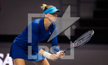 2021-03-15 - Vera Zvonareva of Russia during the first round of the 2021 St Petersburg Ladies Trophy, WTA 500 tennis tournament on March 15, 2021 at the Sibur Arena in St Petersburg, Russia - Photo Rob Prange / Spain DPPI / DPPI - 2021 ST PETERSBURG LADIES TROPHY, WTA 500 TENNIS TOURNAMENT - INTERNATIONALS - TENNIS