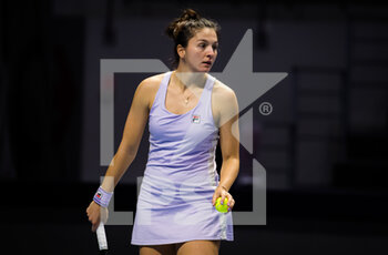 2021-03-15 - Margarita Gasparyan of Russia playing doubles at the 2021 St Petersburg Ladies Trophy, WTA 500 tennis tournament on March 15, 2021 at the Sibur Arena in St Petersburg, Russia - Photo Rob Prange / Spain DPPI / DPPI - 2021 ST PETERSBURG LADIES TROPHY, WTA 500 TENNIS TOURNAMENT - INTERNATIONALS - TENNIS