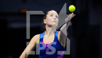 2021-03-16 - Daria Mishina of Russia during the first round of the 2021 St Petersburg Ladies Trophy, WTA 500 tennis tournament on March 16, 2021 at the Sibur Arena in St Petersburg, Russia - Photo Rob Prange / Spain DPPI / DPPI - 2021 ST PETERSBURG LADIES TROPHY, WTA 500 TENNIS TOURNAMENT - INTERNATIONALS - TENNIS