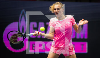 2021-03-16 - Katerina Siniakova of the Czech Republic during the first round of the 2021 St Petersburg Ladies Trophy, WTA 500 tennis tournament on March 16, 2021 at the Sibur Arena in St Petersburg, Russia - Photo Rob Prange / Spain DPPI / DPPI - 2021 ST PETERSBURG LADIES TROPHY, WTA 500 TENNIS TOURNAMENT - INTERNATIONALS - TENNIS