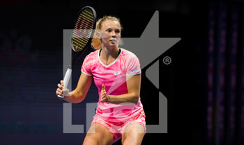 2021-03-16 - Katerina Siniakova of the Czech Republic during the first round of the 2021 St Petersburg Ladies Trophy, WTA 500 tennis tournament on March 16, 2021 at the Sibur Arena in St Petersburg, Russia - Photo Rob Prange / Spain DPPI / DPPI - 2021 ST PETERSBURG LADIES TROPHY, WTA 500 TENNIS TOURNAMENT - INTERNATIONALS - TENNIS