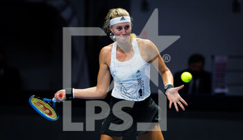 2021-03-16 - Kristina Mladenovic of France during the first round of the 2021 St Petersburg Ladies Trophy, WTA 500 tennis tournament on March 16, 2021 at the Sibur Arena in St Petersburg, Russia - Photo Rob Prange / Spain DPPI / DPPI - 2021 ST PETERSBURG LADIES TROPHY, WTA 500 TENNIS TOURNAMENT - INTERNATIONALS - TENNIS
