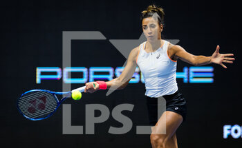 2021-03-16 - Cagla Buyukakcay of Turkey during the first round of the 2021 St Petersburg Ladies Trophy, WTA 500 tennis tournament on March 16, 2021 at the Sibur Arena in St Petersburg, Russia - Photo Rob Prange / Spain DPPI / DPPI - 2021 ST PETERSBURG LADIES TROPHY, WTA 500 TENNIS TOURNAMENT - INTERNATIONALS - TENNIS