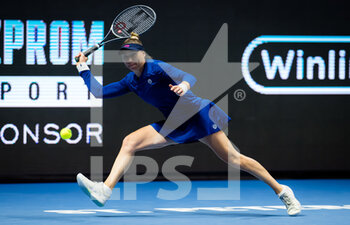 2021-03-17 - Vera Zvonareva of Russia during her second-round match at the 2021 St Petersburg Ladies Trophy, WTA 500 tennis tournament on March 17, 2021 at the Sibur Arena in St Petersburg, Russia - Photo Rob Prange / Spain DPPI / DPPI - 2021 ST PETERSBURG LADIES TROPHY, WTA 500 TENNIS TOURNAMENT - INTERNATIONALS - TENNIS