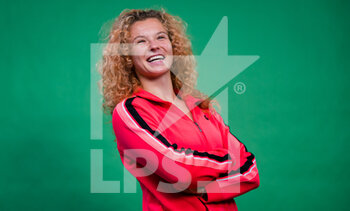 2021-03-17 - Katerina Siniakova of the Czech Republic during a virtual meet & greet with fans at the 2021 St Petersburg Ladies Trophy, WTA 500 tennis tournament on March 17, 2021 at the Sibur Arena in St Petersburg, Russia - Photo Rob Prange / Spain DPPI / DPPI - 2021 ST PETERSBURG LADIES TROPHY, WTA 500 TENNIS TOURNAMENT - INTERNATIONALS - TENNIS