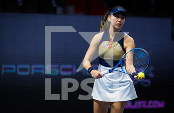 2021-03-17 - Xinyu Wang of China during her second-round match at the 2021 St Petersburg Ladies Trophy, WTA 500 tennis tournament on March 17, 2021 at the Sibur Arena in St Petersburg, Russia - Photo Rob Prange / Spain DPPI / DPPI - 2021 ST PETERSBURG LADIES TROPHY, WTA 500 TENNIS TOURNAMENT - INTERNATIONALS - TENNIS