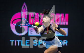 2021-03-17 - Xinyu Wang of China during her second-round match at the 2021 St Petersburg Ladies Trophy, WTA 500 tennis tournament on March 17, 2021 at the Sibur Arena in St Petersburg, Russia - Photo Rob Prange / Spain DPPI / DPPI - 2021 ST PETERSBURG LADIES TROPHY, WTA 500 TENNIS TOURNAMENT - INTERNATIONALS - TENNIS