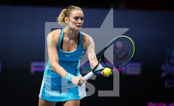 2021-03-17 - Tereza Martincova of the Czech Republic during the second round of the 2021 St Petersburg Ladies Trophy, WTA 500 tennis tournament on March 18, 2021 at the Sibur Arena in St Petersburg, Russia - Photo Rob Prange / Spain DPPI / DPPI - 2021 ST PETERSBURG LADIES TROPHY, WTA 500 TENNIS TOURNAMENT - INTERNATIONALS - TENNIS
