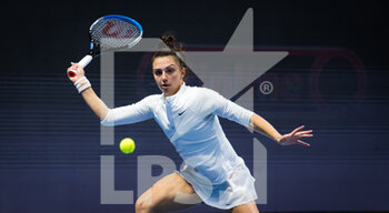 2021-03-17 - Jaqueline Cristian of Romania during her second-round match at the 2021 St Petersburg Ladies Trophy, WTA 500 tennis tournament on March 17, 2021 at the Sibur Arena in St Petersburg, Russia - Photo Rob Prange / Spain DPPI / DPPI - 2021 ST PETERSBURG LADIES TROPHY, WTA 500 TENNIS TOURNAMENT - INTERNATIONALS - TENNIS