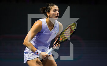 2021-03-17 - Margarita Gasparyan of Russia during the second round of the 2021 St Petersburg Ladies Trophy, WTA 500 tennis tournament on March 18, 2021 at the Sibur Arena in St Petersburg, Russia - Photo Rob Prange / Spain DPPI / DPPI - 2021 ST PETERSBURG LADIES TROPHY, WTA 500 TENNIS TOURNAMENT - INTERNATIONALS - TENNIS