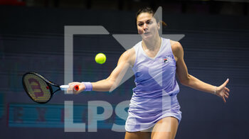 2021-03-17 - Margarita Gasparyan of Russia during the second round of the 2021 St Petersburg Ladies Trophy, WTA 500 tennis tournament on March 18, 2021 at the Sibur Arena in St Petersburg, Russia - Photo Rob Prange / Spain DPPI / DPPI - 2021 ST PETERSBURG LADIES TROPHY, WTA 500 TENNIS TOURNAMENT - INTERNATIONALS - TENNIS