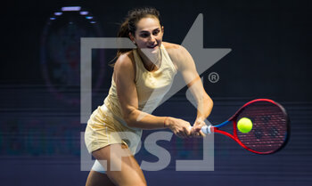 2021-03-19 - Anastasia Gasanova of Russia during the quarter-final at the 2021 St Petersburg Ladies Trophy, WTA 500 tennis tournament on March 19, 2021 at the Sibur Arena in St Petersburg, Russia - Photo Rob Prange / Spain DPPI / DPPI - 2021 ST PETERSBURG LADIES TROPHY, WTA 500 TENNIS TOURNAMENT - INTERNATIONALS - TENNIS