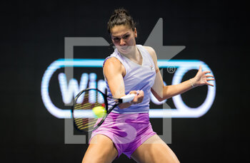 2021-03-20 - Margarita Gasparyan of Russia during the semi-finals of the 2021 St Petersburg Ladies Trophy, WTA 500 tennis tournament on March 20, 2021 at the Sibur Arena in St Petersburg, Russia - Photo Rob Prange / Spain DPPI / DPPI - 2021 ST PETERSBURG LADIES TROPHY, WTA 500 TENNIS TOURNAMENT - INTERNATIONALS - TENNIS