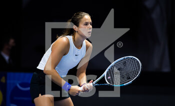 2021-03-21 - Daria Kasatkina of Russia during the final of the 2021 St Petersburg Ladies Trophy, WTA 500 tennis tournament on March 21, 2021 at the Sibur Arena in St Petersburg, Russia - Photo Rob Prange / Spain DPPI / DPPI - 2021 ST PETERSBURG LADIES TROPHY, WTA 500 TENNIS TOURNAMENT - INTERNATIONALS - TENNIS