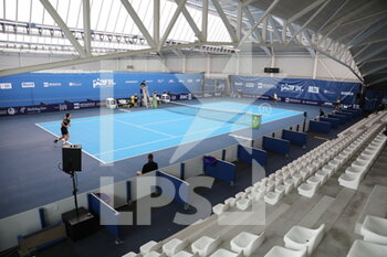 2021-03-21 - Court Central Lille during the Play In Challenger 2021, ATP Challenger tennis tournament on March 23, 2021 at Marcel Bernard complex in Lille, France - Photo Laurent Sanson / LS Medianord / DPPI - PLAY IN CHALLENGER 2021, ATP CHALLENGER TENNIS TOURNAMENT - INTERNATIONALS - TENNIS