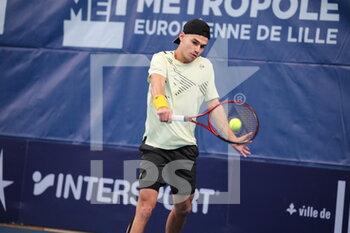 2021-03-21 - Jurgen BRIAND France during the Play In Challenger 2021, ATP Challenger tennis tournament on March 22, 2021 at Marcel Bernard complex in Lille, France - Photo Laurent Sanson / LS Medianord / DPPI - PLAY IN CHALLENGER 2021, ATP CHALLENGER TENNIS TOURNAMENT - INTERNATIONALS - TENNIS