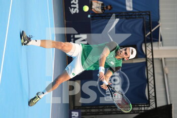 2021-03-21 - Benjamin BONZI France during the Play In Challenger 2021, ATP Challenger tennis tournament on March 23, 2021 at Marcel Bernard complex in Lille, France - Photo Laurent Sanson / LS Medianord / DPPI - PLAY IN CHALLENGER 2021, ATP CHALLENGER TENNIS TOURNAMENT - INTERNATIONALS - TENNIS