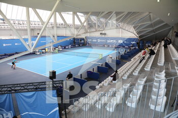 2021-03-21 - Court Central during the Play In Challenger 2021, ATP Challenger tennis tournament on March 24, 2021 at Marcel Bernard complex in Lille, France - Photo Laurent Sanson / LS Medianord / DPPI - PLAY IN CHALLENGER 2021, ATP CHALLENGER TENNIS TOURNAMENT - INTERNATIONALS - TENNIS