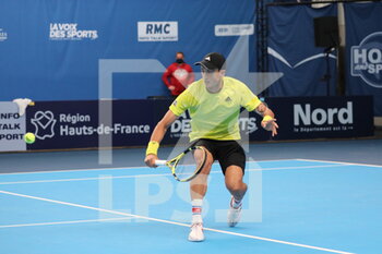 2021-03-23 - Antoine HOANG France during the Play In Challenger 2021, ATP Challenger tennis tournament on March 22, 2021 at Marcel Bernard complex in Lille, France - Photo Laurent Sanson / LS Medianord / DPPI - PLAY IN CHALLENGER 2021, ATP CHALLENGER TENNIS TOURNAMENT - INTERNATIONALS - TENNIS