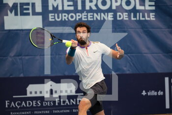 2021-03-23 - Quentin HALYS France during the Play In Challenger 2021, ATP Challenger tennis tournament on March 23, 2021 at Marcel Bernard complex in Lille, France - Photo Laurent Sanson / LS Medianord / DPPI - PLAY IN CHALLENGER 2021, ATP CHALLENGER TENNIS TOURNAMENT - INTERNATIONALS - TENNIS