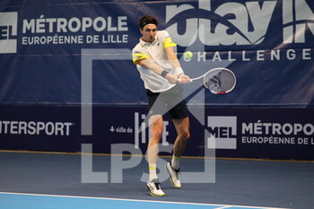 2021-03-23 - Arthur RINDERKNECH France during the Play In Challenger 2021, ATP Challenger tennis tournament on March 23, 2021 at Marcel Bernard complex in Lille, France - Photo Laurent Sanson / LS Medianord / DPPI - PLAY IN CHALLENGER 2021, ATP CHALLENGER TENNIS TOURNAMENT - INTERNATIONALS - TENNIS