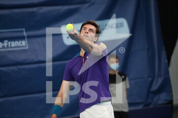 2021-03-26 - Quentin HALYS France during the Play In Challenger 2021, ATP Challenger tennis tournament on March 25, 2021 at Marcel Bernard complex in Lille, France - Photo Laurent Sanson / LS Medianord / DPPI - PLAY IN CHALLENGER 2021, ATP CHALLENGER TENNIS TOURNAMENT - INTERNATIONALS - TENNIS